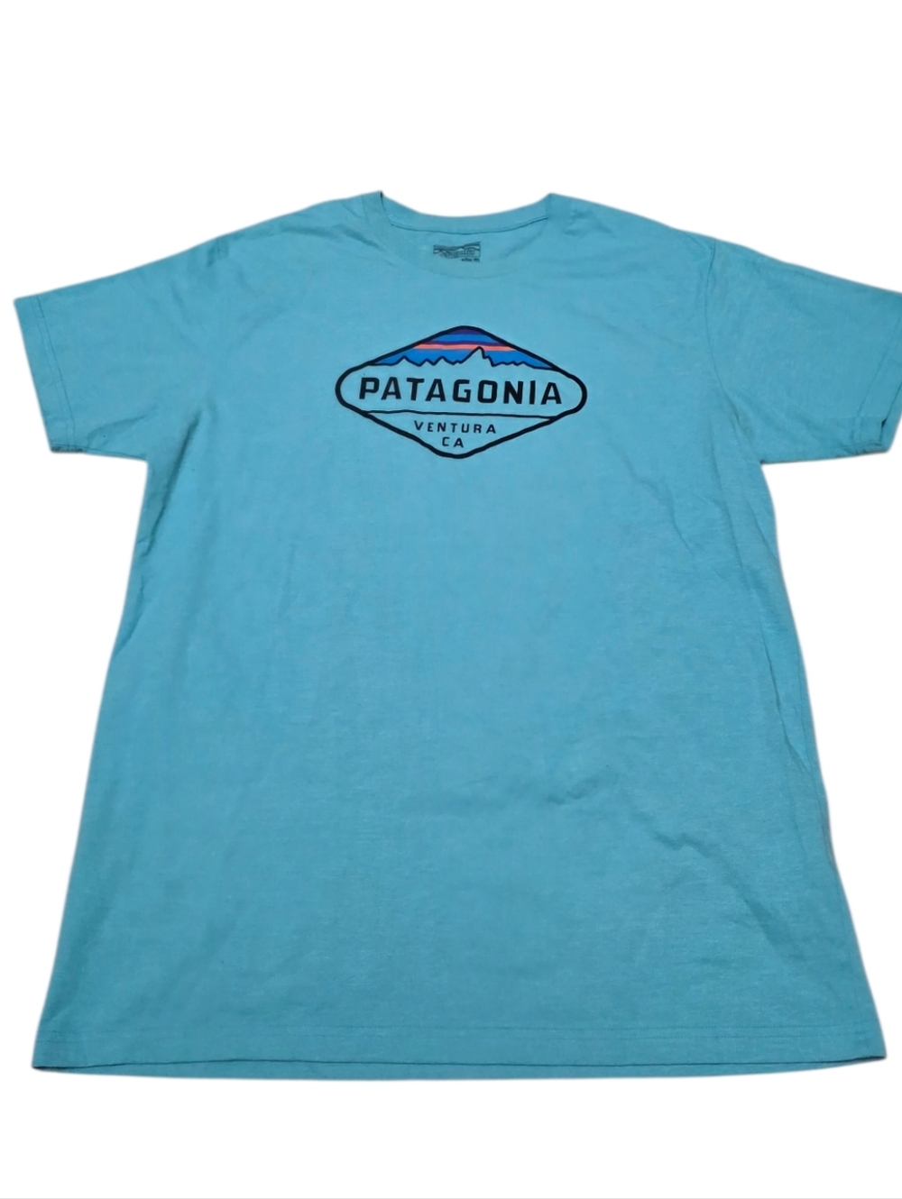 Patagomia Ventura CA Crewneck Short Sleeve Slim Fit T-shirt - Picture 1 of 7